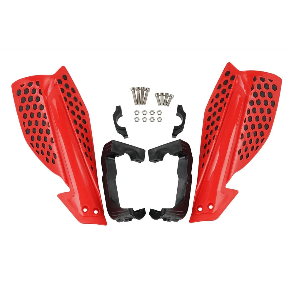 7/8" Motorcycle ABS Hand Guards for Honda Kawasaki Yamaha Suzuki KTM (Universal)