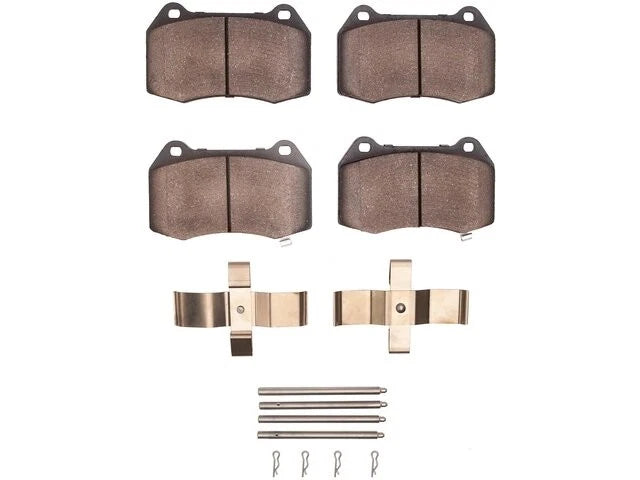 Set of 4 Brake Pads for Infiniti G35 (2003–2004) 16231YTTM RWD