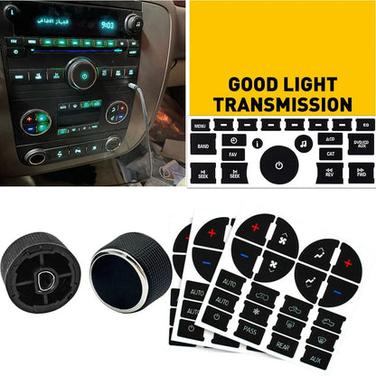 A/C Climate Control Knobs for Car Interior