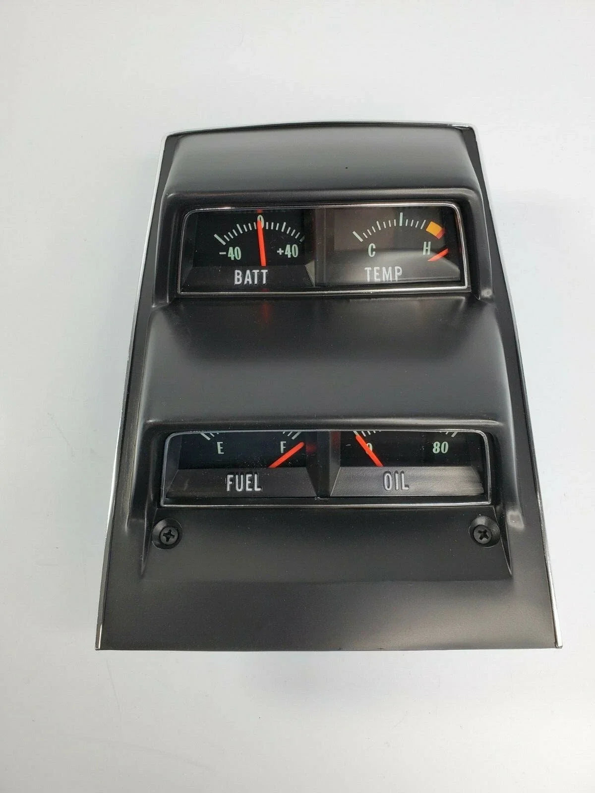 Center Console Gauge Cluster Replacement for GM Nova & Camaro (1970–1981)