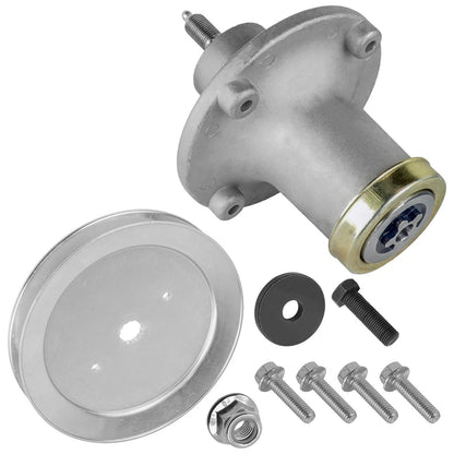 Spindle w/Pulley for Husqvarna EZ5224 EZ6124 MZT61 MZ61 MZ6125 MZ6128 (SD156A2027)