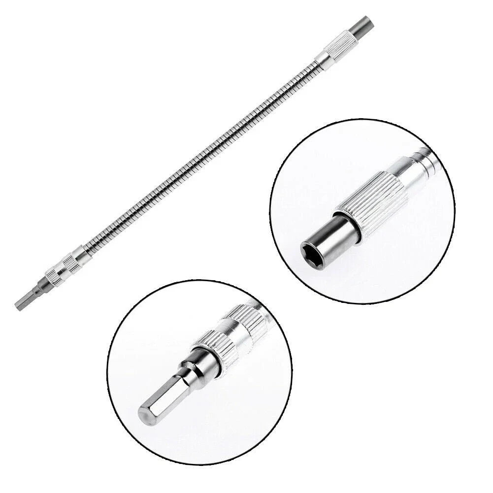 Flexible Shaft Holder for Electric Drill (1/4 Inch Hexagon Shank)