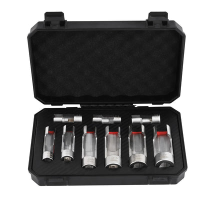 Diesel Injector Fuel Line Socket Wrench Kit 10-22mm