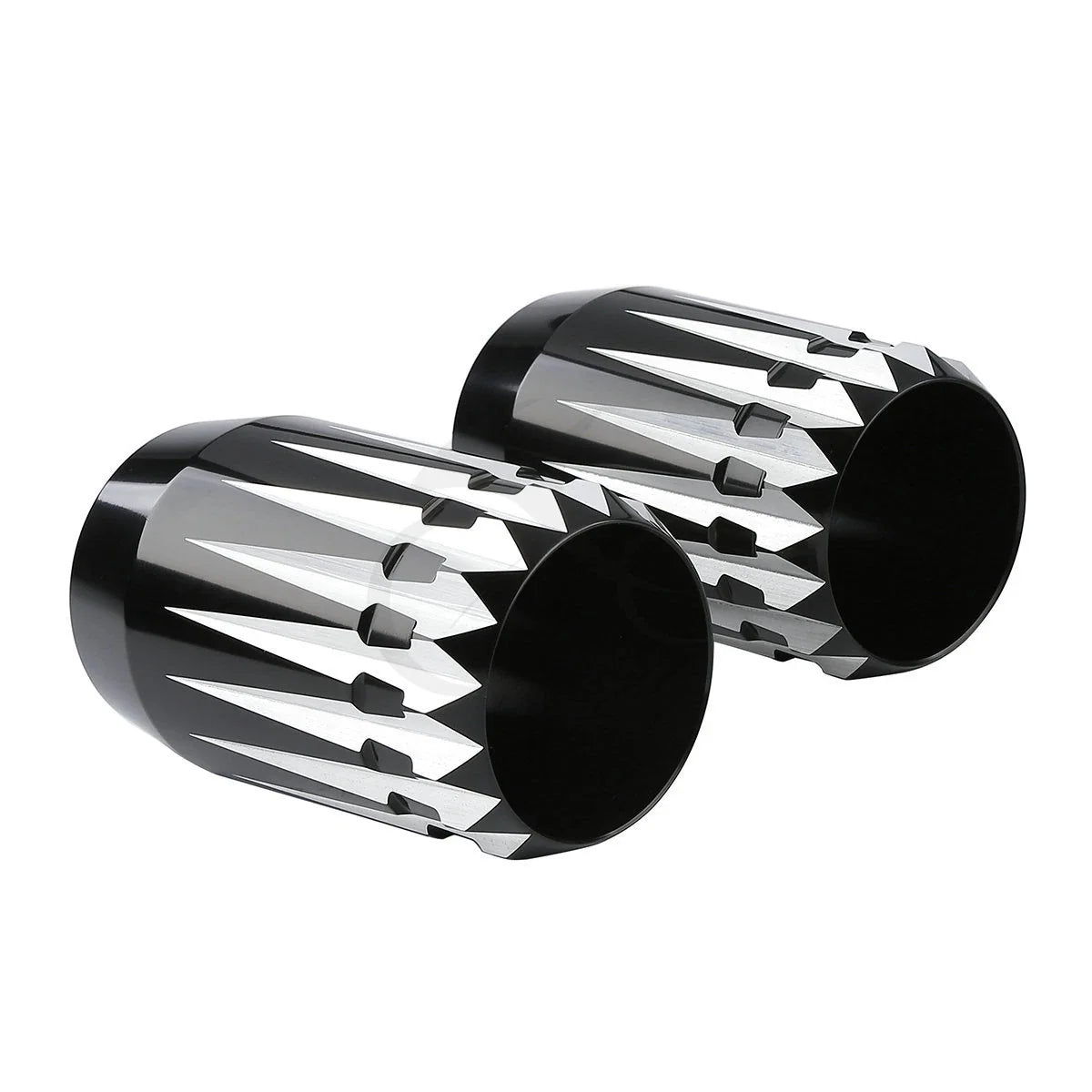 Aluminum Upper Fork Slider Covers for Harley Road King Electra Glide (1984–2013)