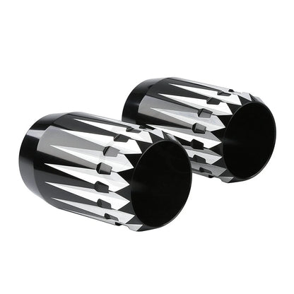 Aluminum Upper Fork Slider Covers for Harley Road King Electra Glide (1984–2013)