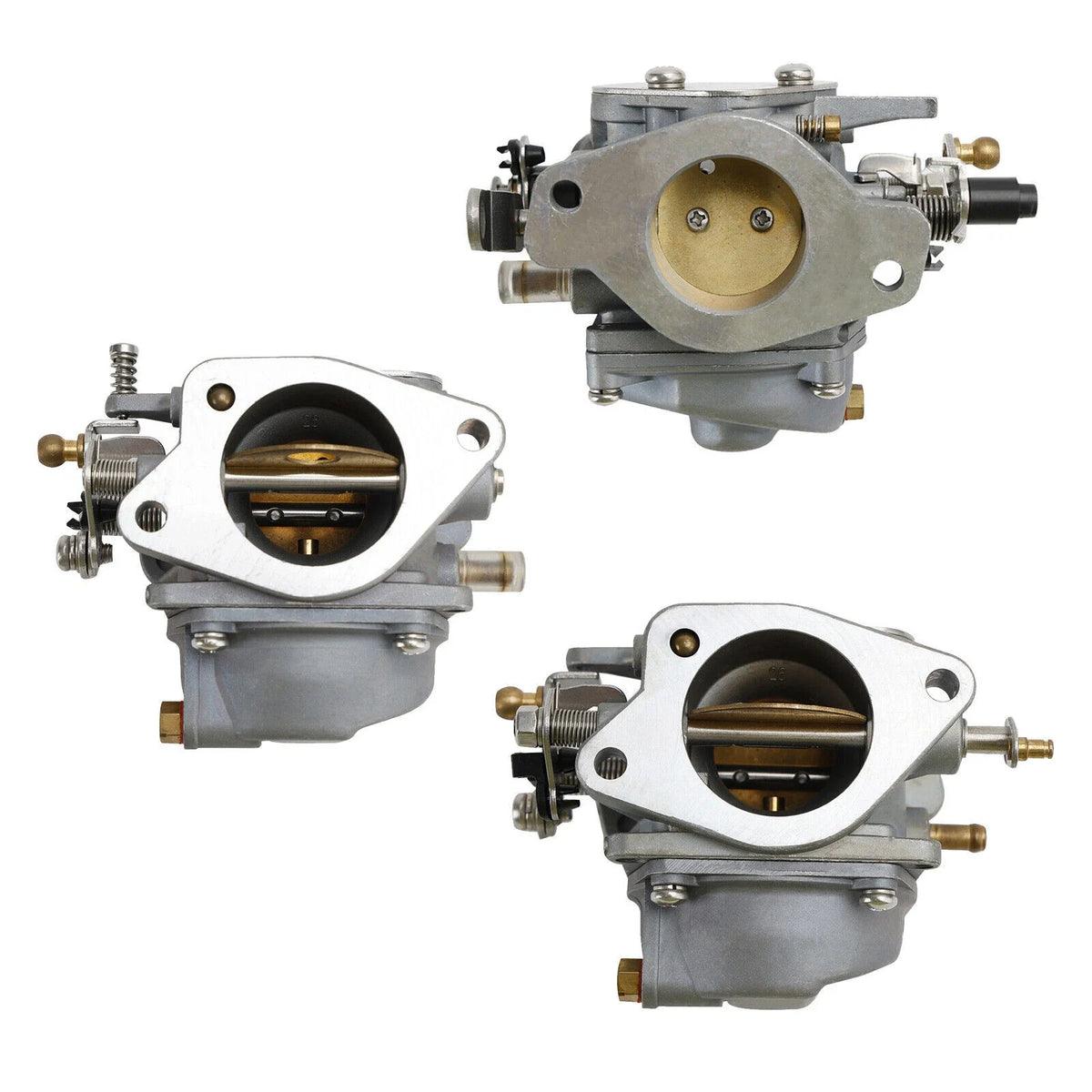 Carburetor Carb Kit for Yamaha 2 Stroke E60 Outboard (60HP, 6K5-14301)