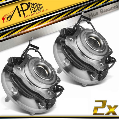 2X Rear Wheel Hub & Bearing Assembly with ABS for Dodge Journey (2009–2020) 5171124AB, 512479