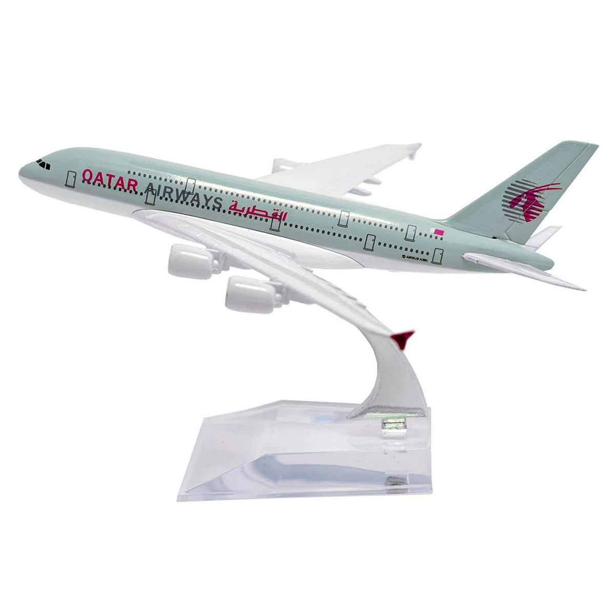 1:400 A380 Qatar Airways Airplane Model Alloy Simulation Aircraft Ornament