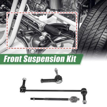 6pcs Front Suspension Kit Tie Rod End for Ford Explorer (No.EV800893/ES800952)