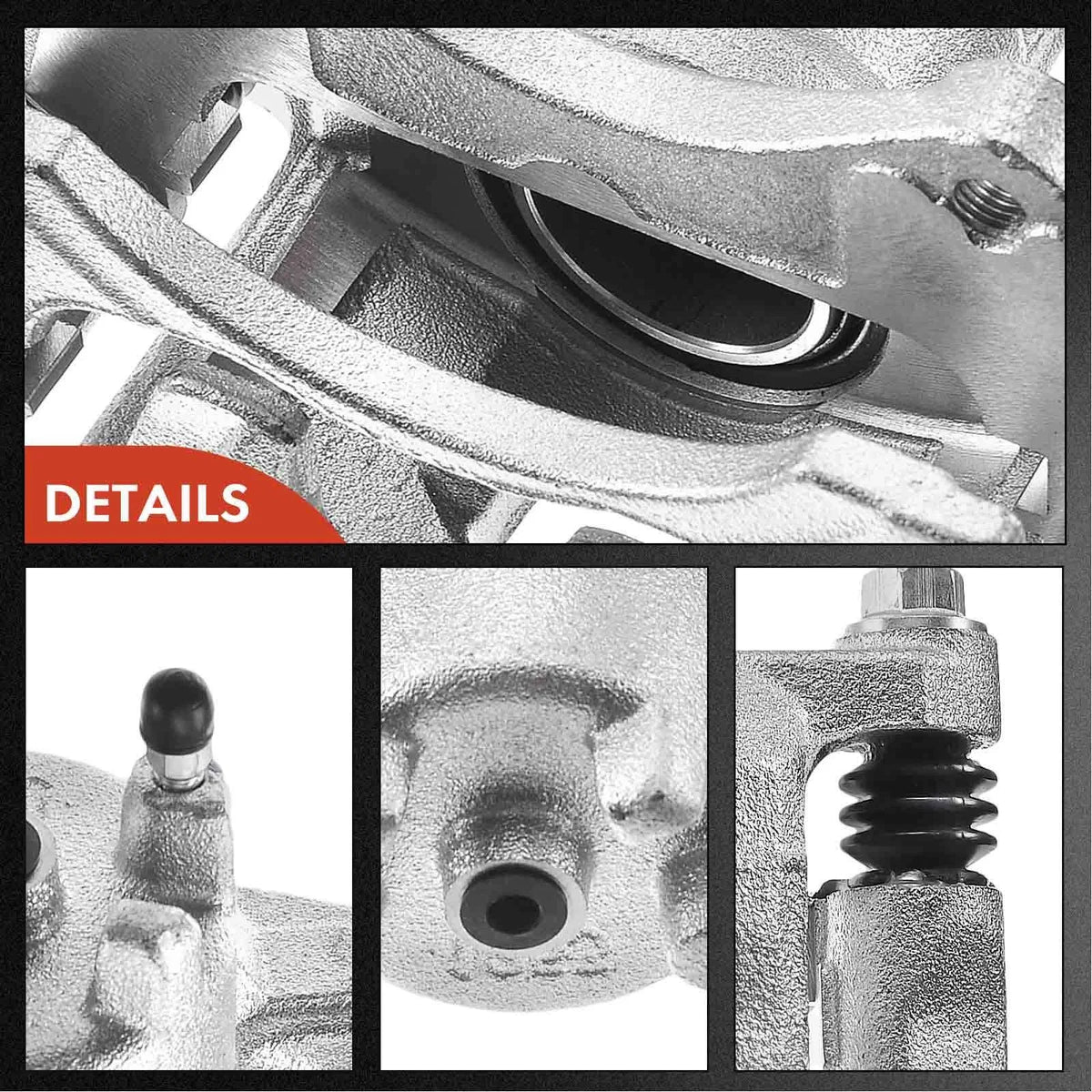 Set of 12 Ceramic Brake Pads for Jeep Chrysler 200 Dodge