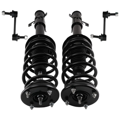 Set of 4 Front Struts w/ Sway Bar End Link for Lincoln MKX (2011–2015) 172889