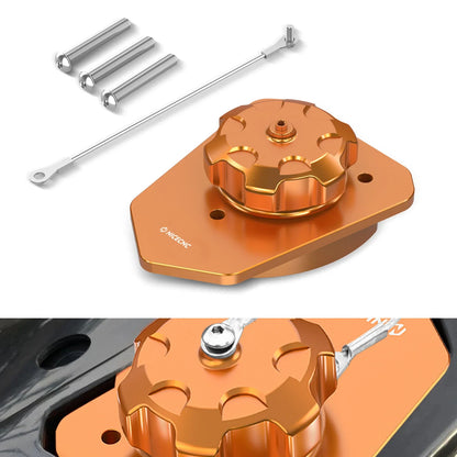 Anodized Fuel Filler Neck with Cap Set for KTM 690 SMC 2019–2023
