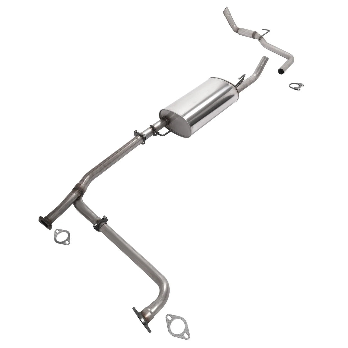 Resonator Muffler Exhaust System for Nissan Frontier (2007–2019) 4.0L