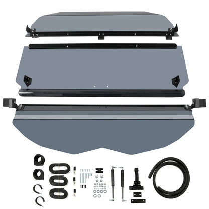 2-in-1 Flip Smoked Windshield for Can-Am Maverick X3 (2017–2025)