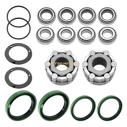 2X Front Wheel Hub Clutch Strut Bearing Seal Kit for Polaris Magnum 500 (1995–2002)