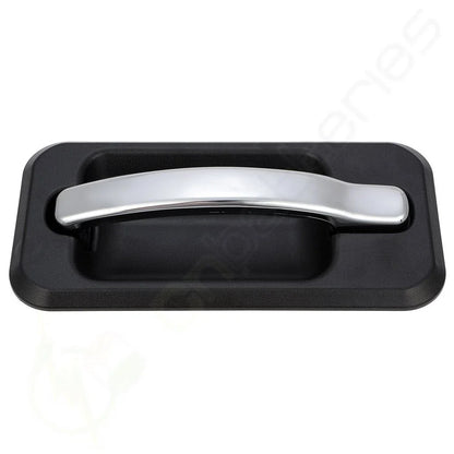 Outside Rear Driver Side Door Handle for Hummer H2 (2003–2009) Chrome/Black