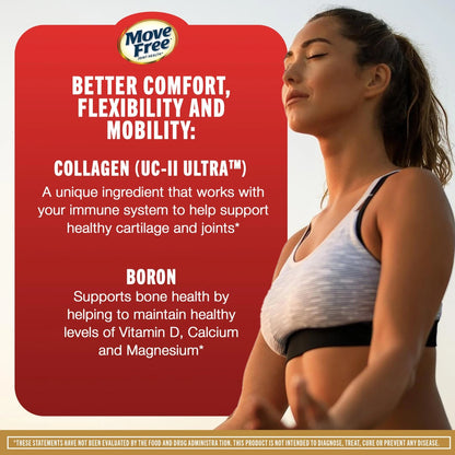 Move Free Ultra Triple Action Joint Support Supplement - 64 Count