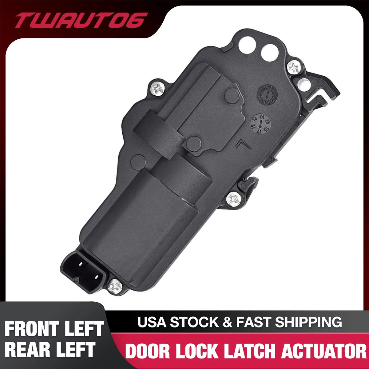 Front Left Power Door Lock Actuator for Ford F-150 F-250 F-350 (1997–2014)
