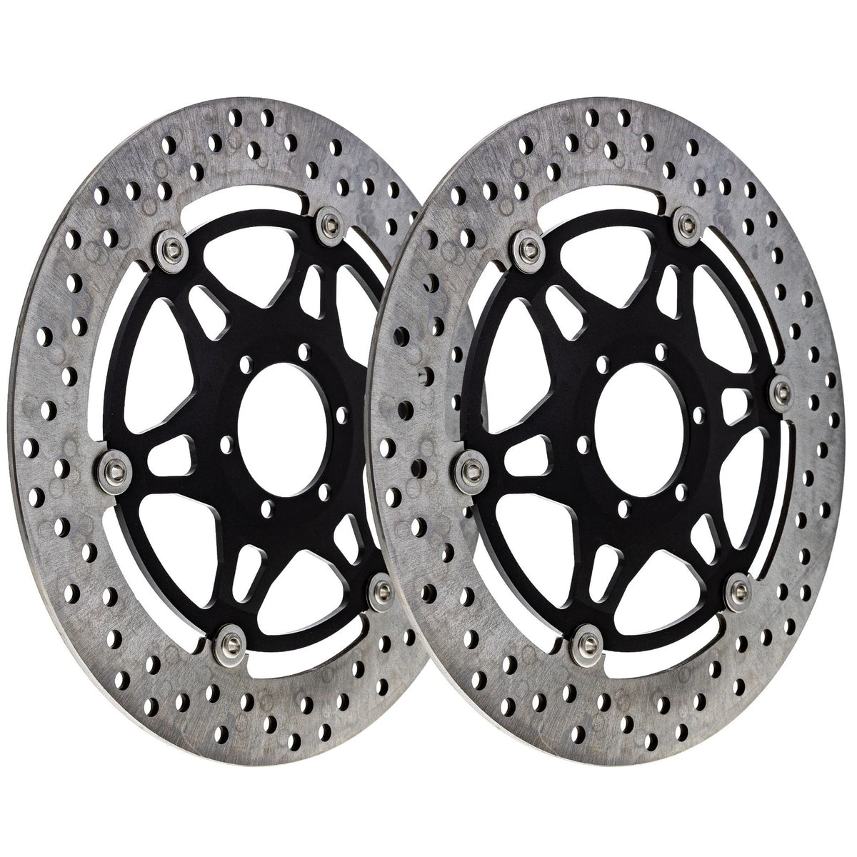 Set of 2 Front Brake Rotors for Ducati 748R 996R (519-CRT2677R, 49240101A)