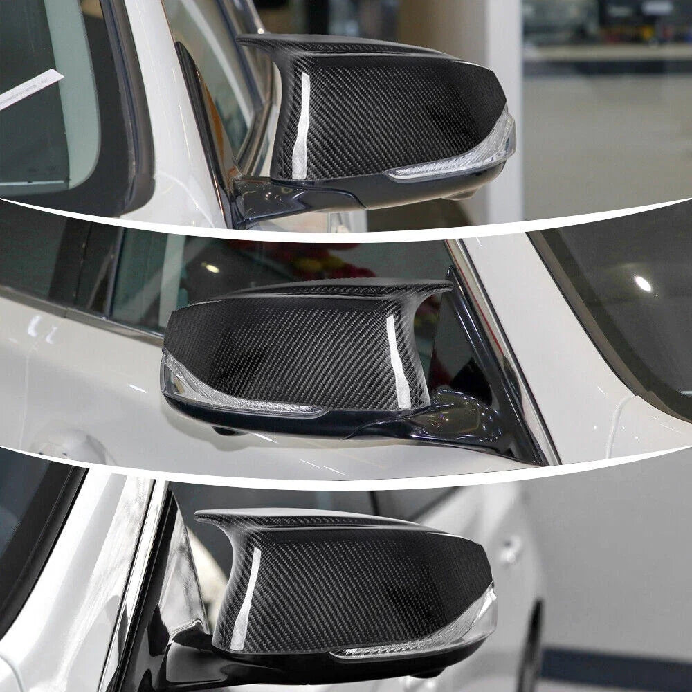 Carbon Fiber Rear Side Mirror Cover for Infiniti Q50 (2014–2018)