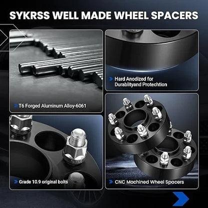 Set of 4 Hubcentric Wheel Spacers for Chevy Colorado GMC Canyon (2015–2022)