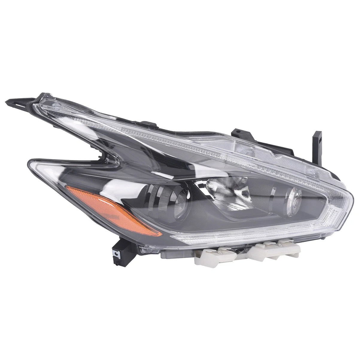 Set of 2 Headlight Assemblies for Nissan Murano (2015–2018)