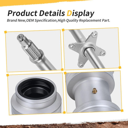 Rear Axle Shaft Wheel Hub Bearing Carrier for Honda TRX400EX (1999–2008)