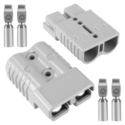 2X 175 Amp Battery Quick Connect/Disconnect Connector 1/0Awg Cable