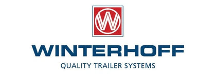 2X Winterhoff WS3000 Tow Hitch Friction Pads for Caravan Trailer (8/02>) - 928553