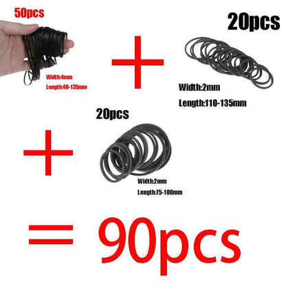 Universal Rubber Drive Belt for Tape Machine (90-540Pcs)