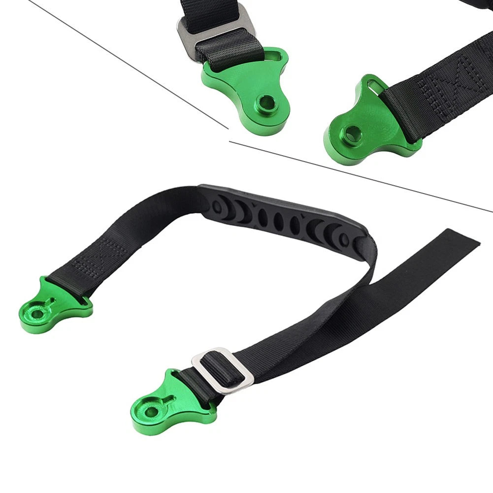Adjustable Fork Rear Seat Rescue Strap for Motorcycle (Universal)