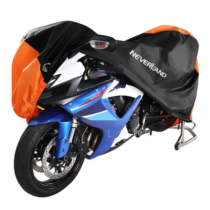 Waterproof Motorcycle Cover for NEVERLAND XXXXL (Outdoor Rain UV Protector)