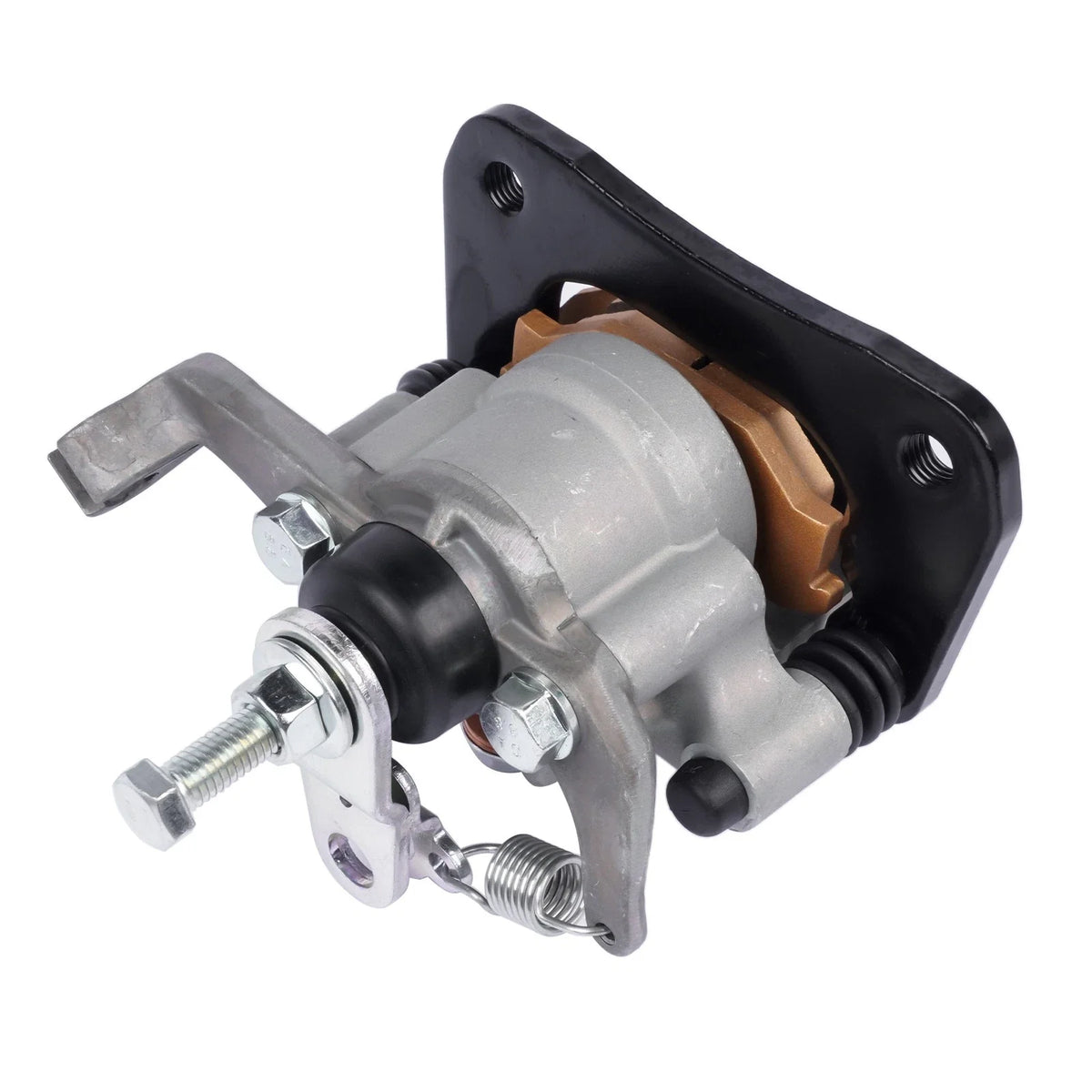 Rear Left Brake Caliper with Pad for Kawasaki Mule KAF820 KAF1000 (2010–2023)
