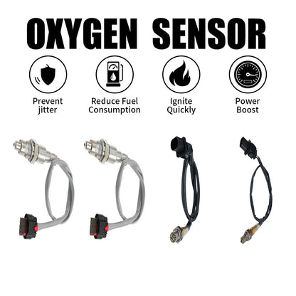 Set of 4 Oxygen O2 Sensors for Ford F-150 (2015–2016) OEM