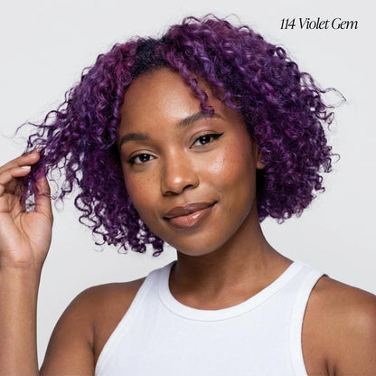 Adore Semi Permanent Hair Color 114 Violet Gem (Pack of 1)