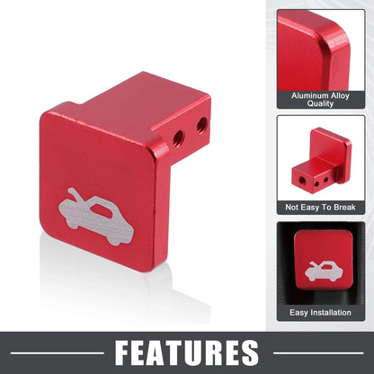2X Hood Release Latch Handle Repair Kit for Honda CR-V (1997–2006) Red