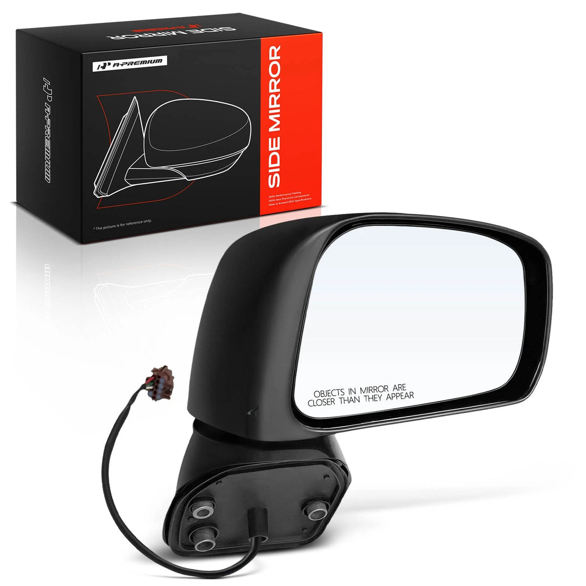Driver Power Side Mirror for Nissan Versa (2007–2012) 96302EL12A, 96302EL12B, NI1320200