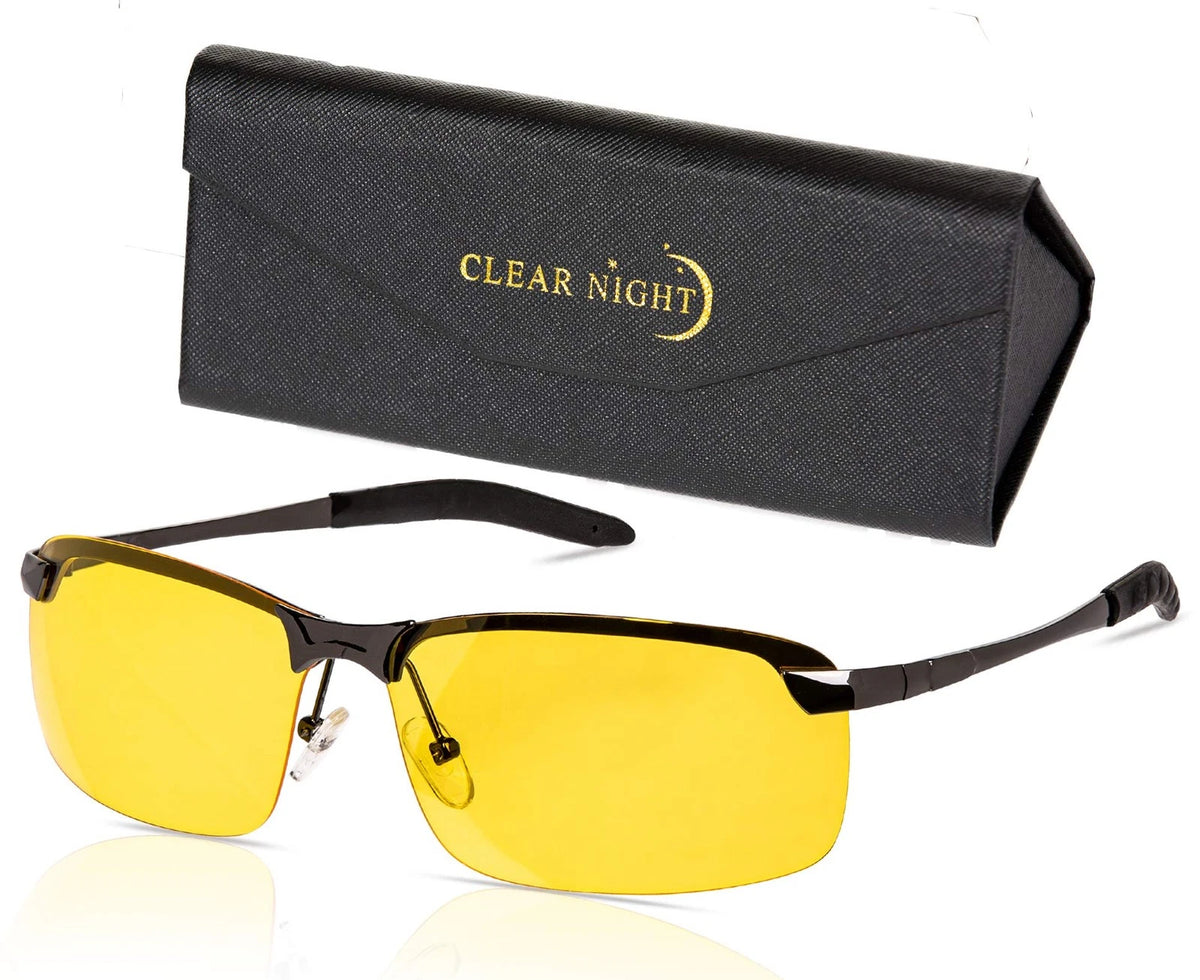Night Driving Glasses for Vision Tac Small (Anti Glare, Polarized)