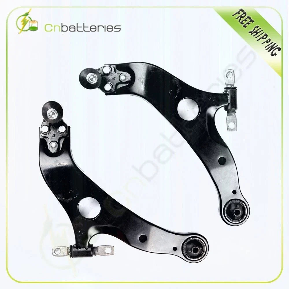 Pair (2) Complete Front Control Arm Steering Parts for Toyota Sienna (2004–2010)