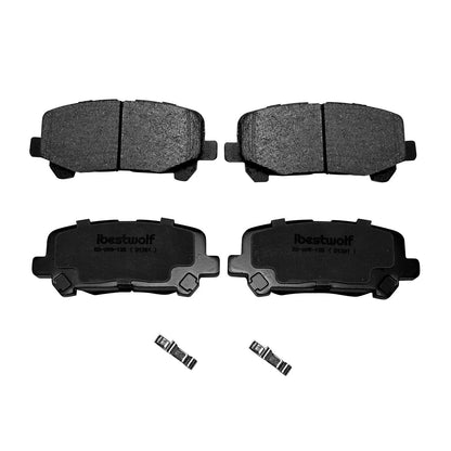 Rear Ceramic Brake Pads for Acura MDX, Honda Odyssey (2007–2017) - D1281, P-1281, 1281