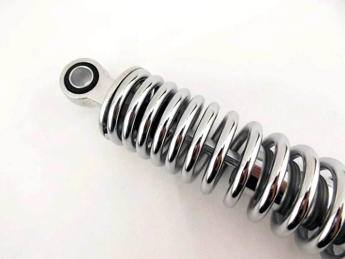 365mm JBS Chrome Rear Shock Absorbers for Ducati 750 Indiana (1986-1990)
