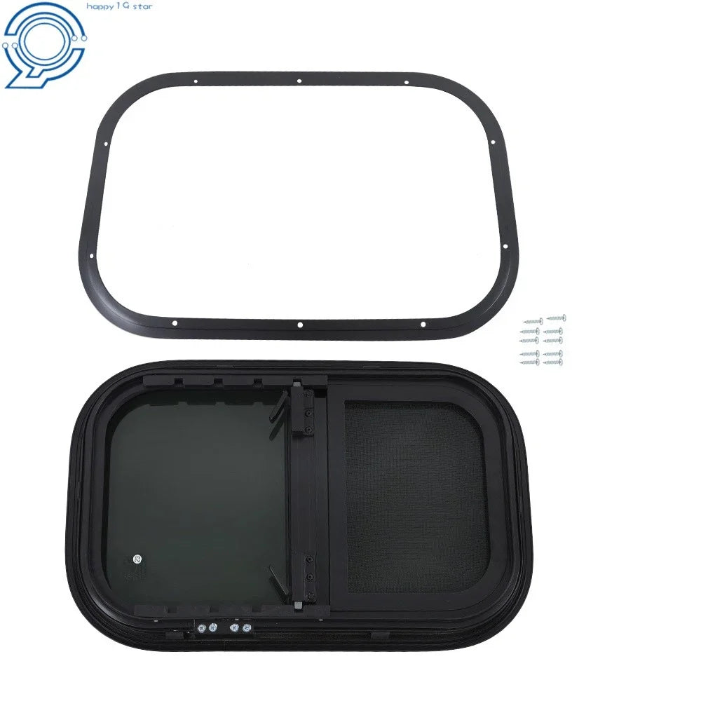 Teardrop RV Window Replacement for Trailers (14"W x 22"H)