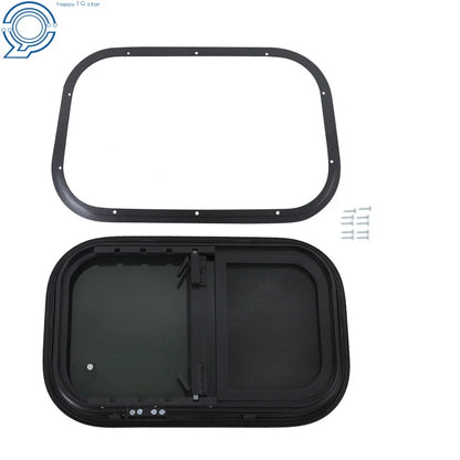Teardrop RV Window Replacement for Trailers (14"W x 22"H)
