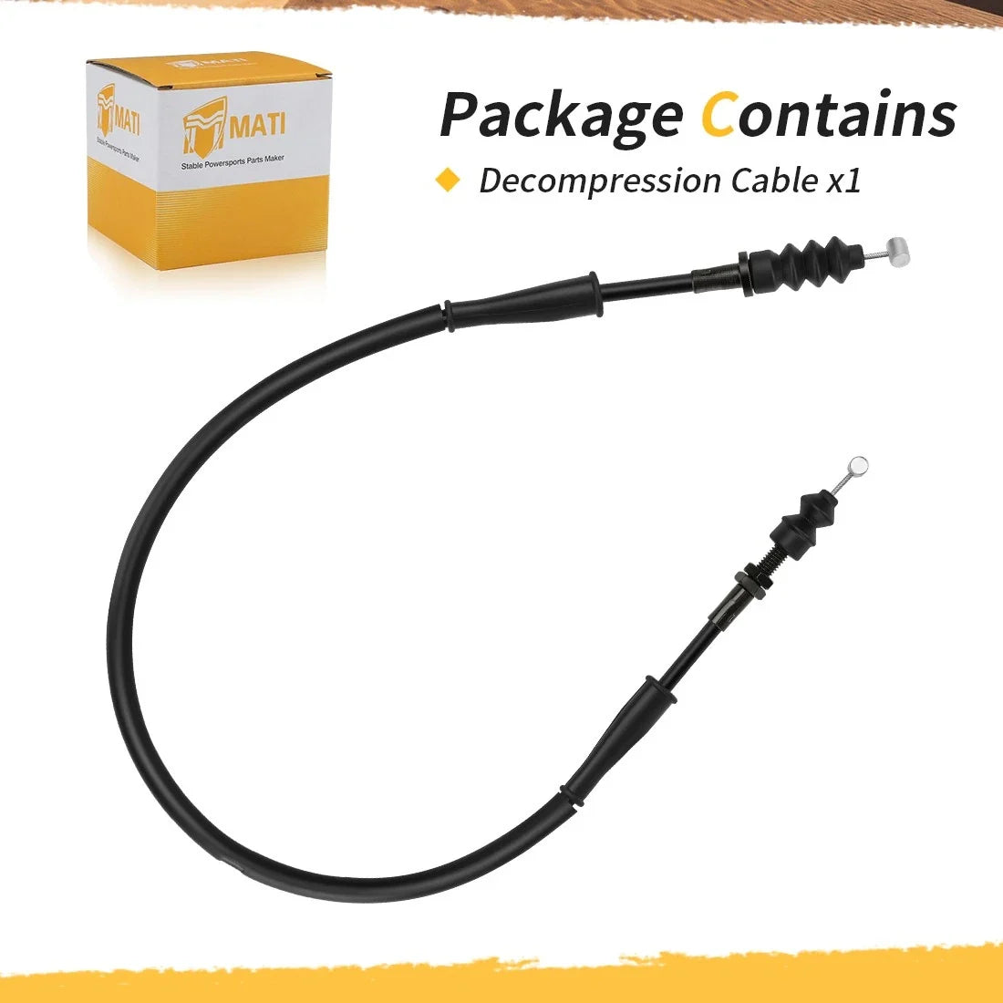 Decompression Cable for Honda ATC350X TRX350 (1985–1987) 28291-HA7-671