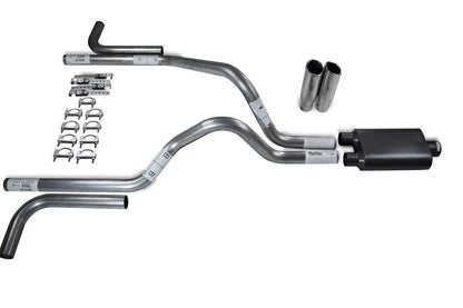 2.5" Dual Exhaust Kit with 2 Chamber Muffler for Dodge Dakota (1997–2005)