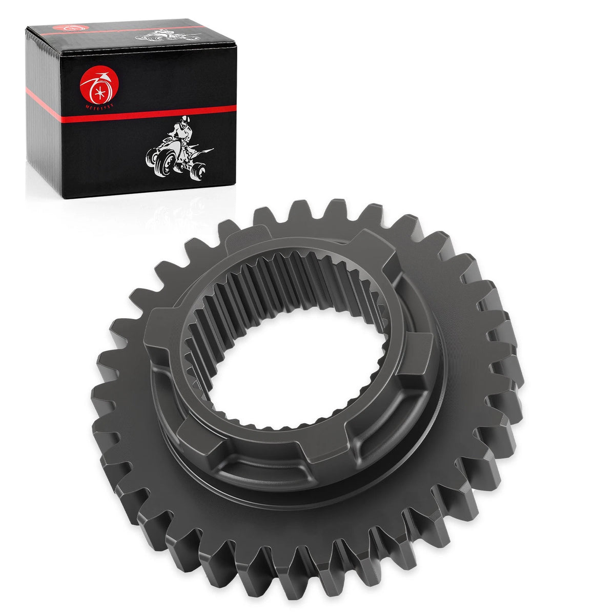 Counter Shaft Third Gear 33T for Honda Rancher 420 TRX420FM1/FM2 (2014–2024) 23451-HP5-A50
