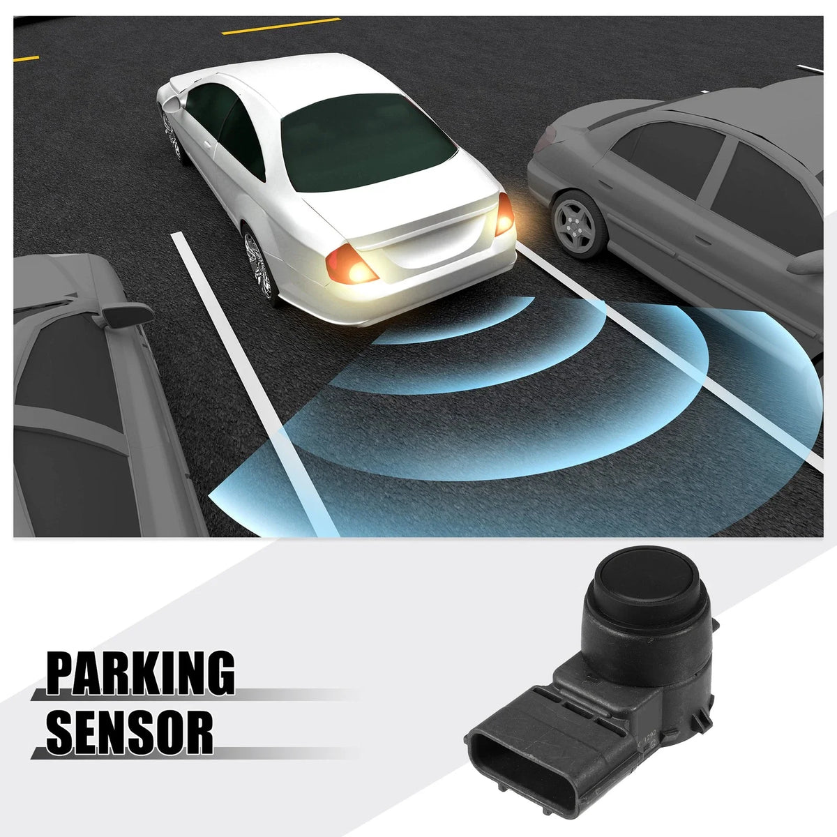 Set of 4 Reverse Parking Assist Sensors No. 39680TV0E11 for Honda Accord 