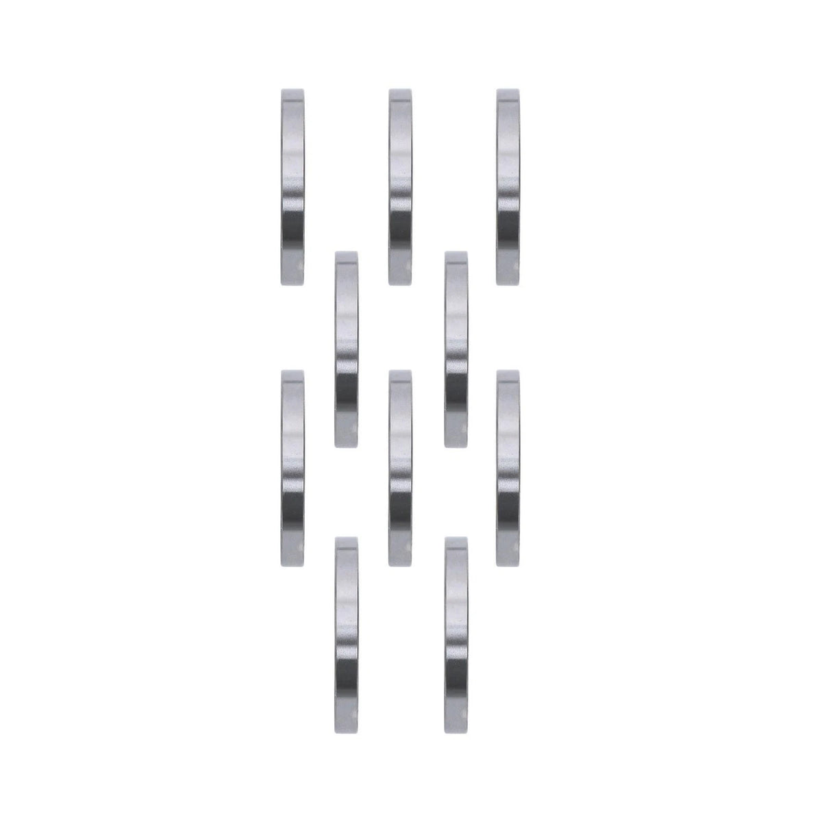10Pcs Deep Groove Ball Bearing for (40mm ID, 50mm OD)