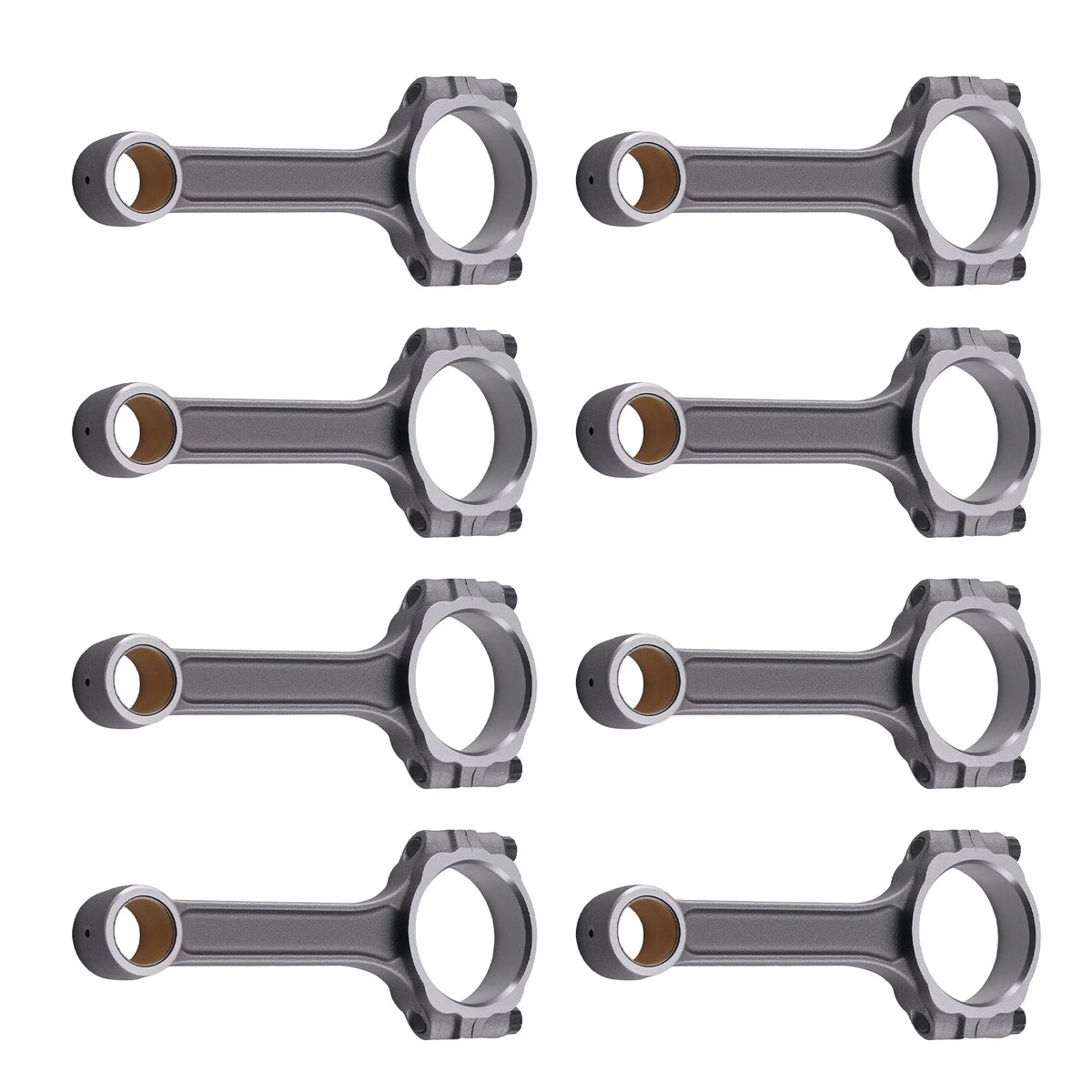 8PCS Connecting Rods for Chevy SBC 350 (6.000" 2.100" .927")