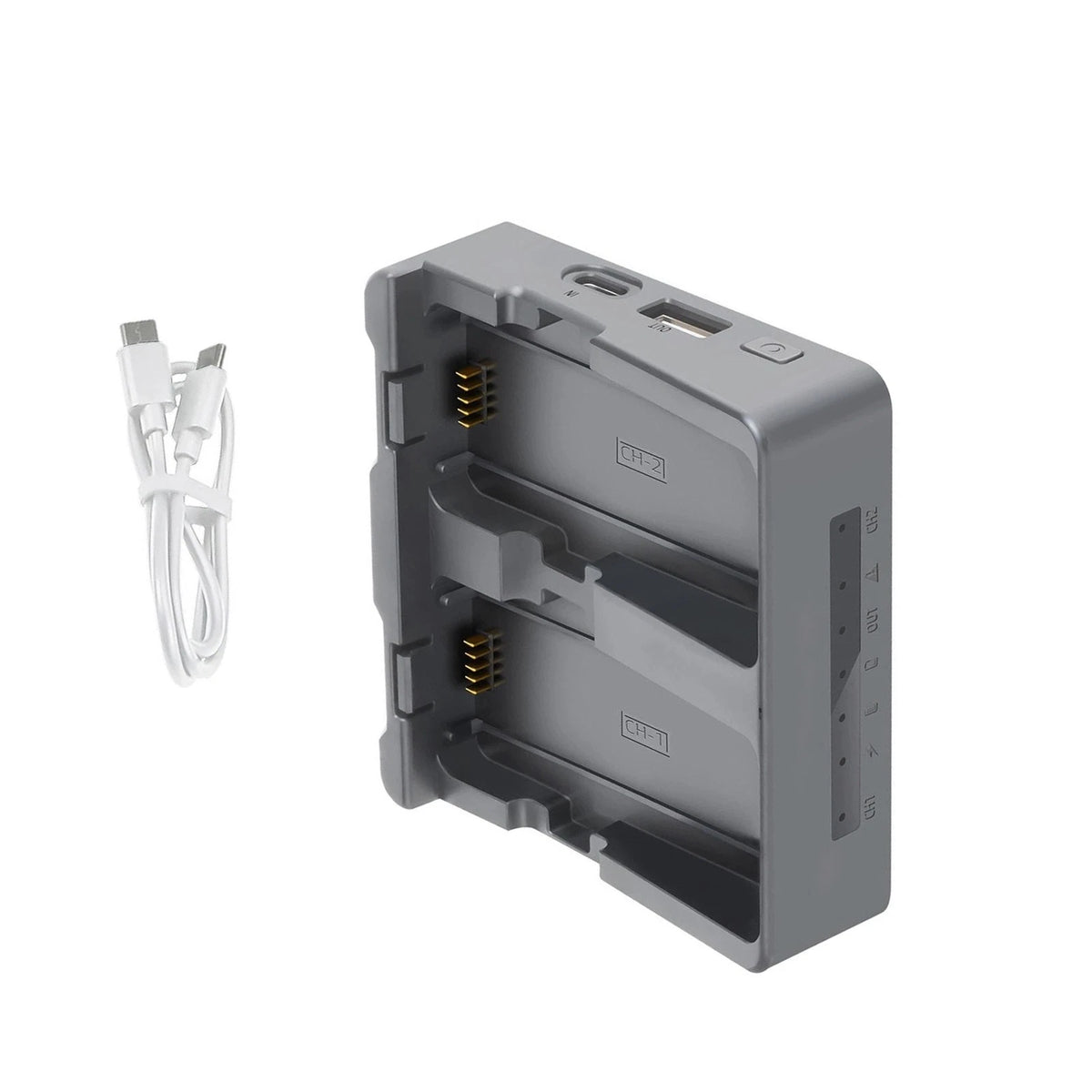 Battery Charger for DJI Neo 2 Drone (Two Batteries)